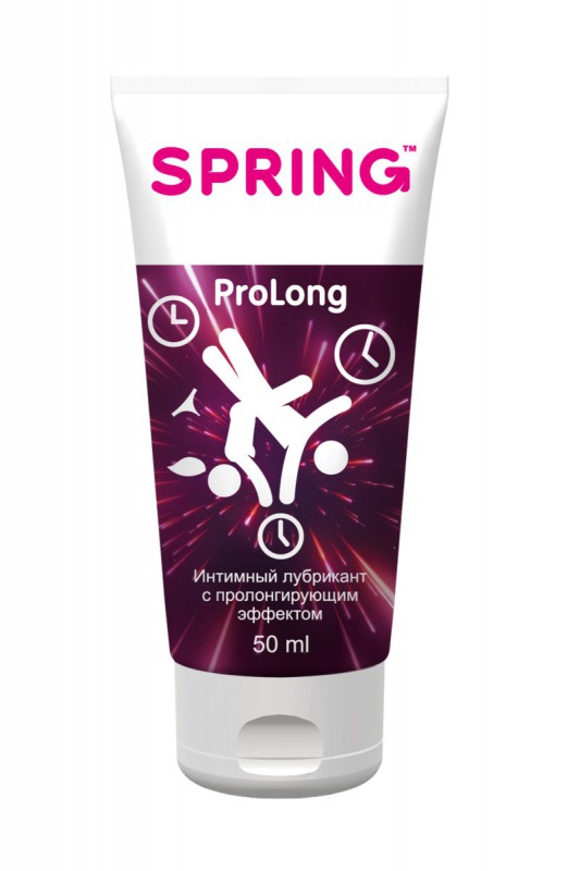 Гель "Spring Prolong" на водной основе, пролонгатор, 50ml 