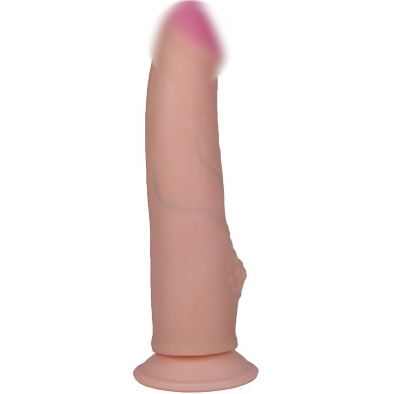 Фаллоимитатор с клиторальной стимуляцией &quot;Human Style 7,3&quot; на присоске 