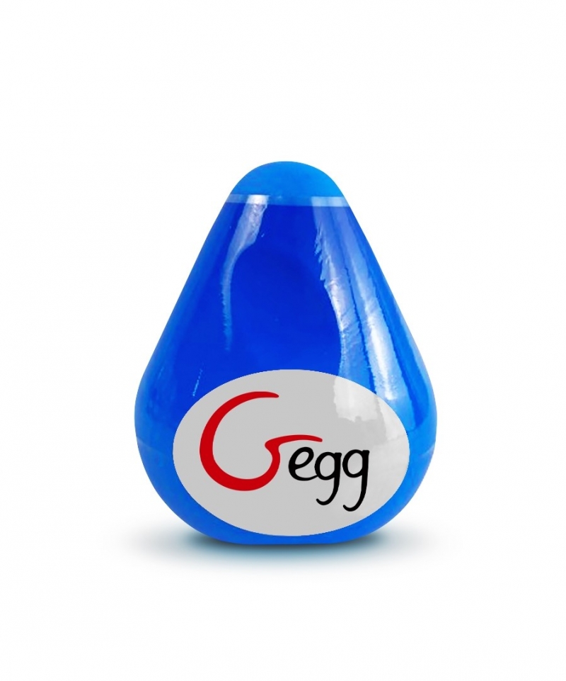 Мастурбатор-яйцо "G-Egg Blue" синий 