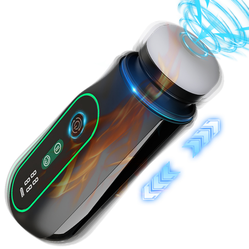 Мега мастурбатор с вибрацией, фрикциями, вакуумом "Chang Jiang" подогрев + голос 